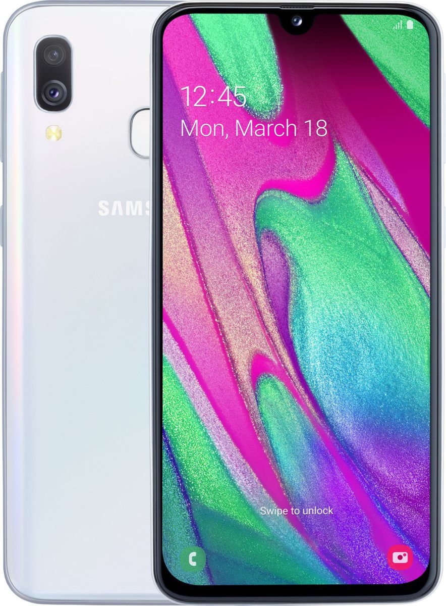 Samsung Galaxy A40 White afbeelding 3