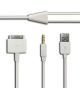 USB 3.5mm Aux Data Kabel voor Apple iPhone en iPod