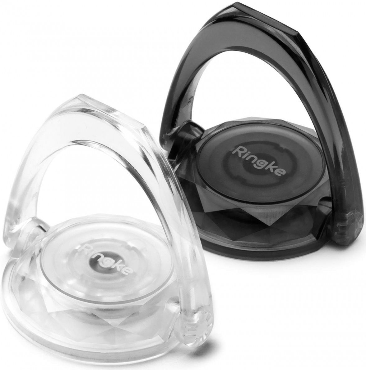 Ringke Prism Ring Set Zwart + Transparant afbeelding 1