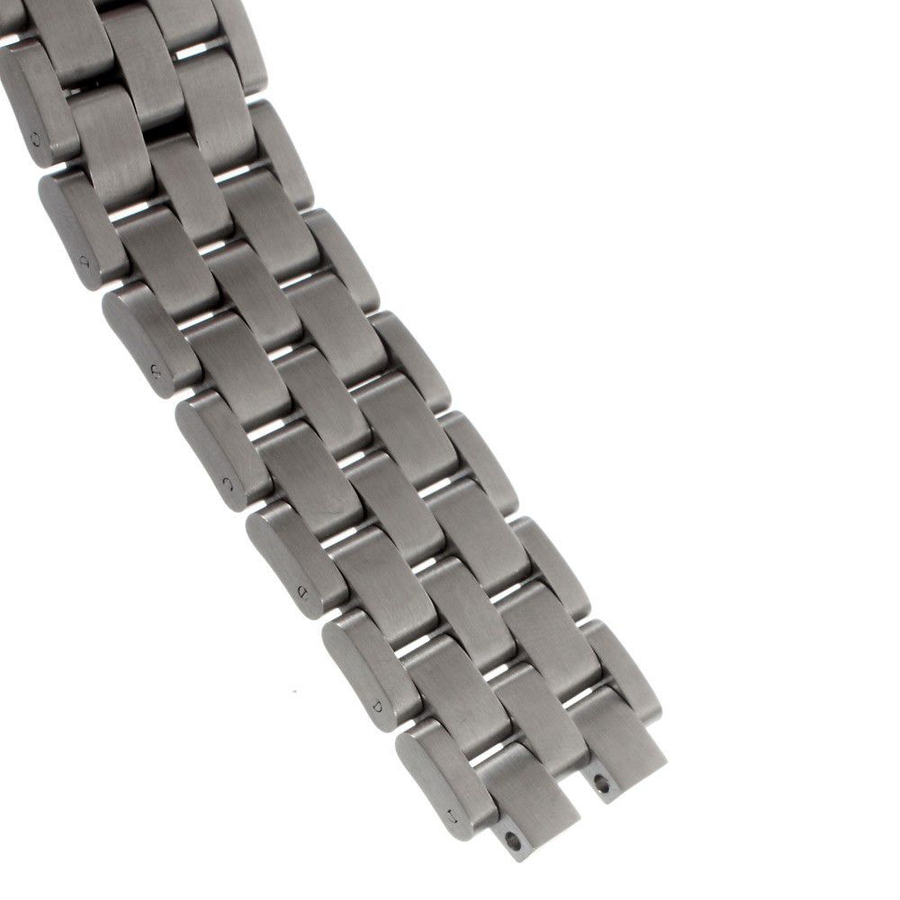 Pebble Steel 2 Roestvrijstalen Horlogeband met Vlinderslot Zilver afbeelding 5