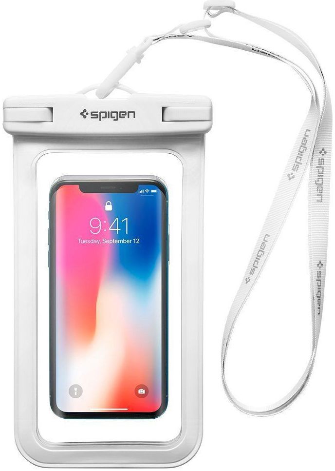 Spigen Velo Universeel Waterbestendig Hoesje Wit afbeelding 1