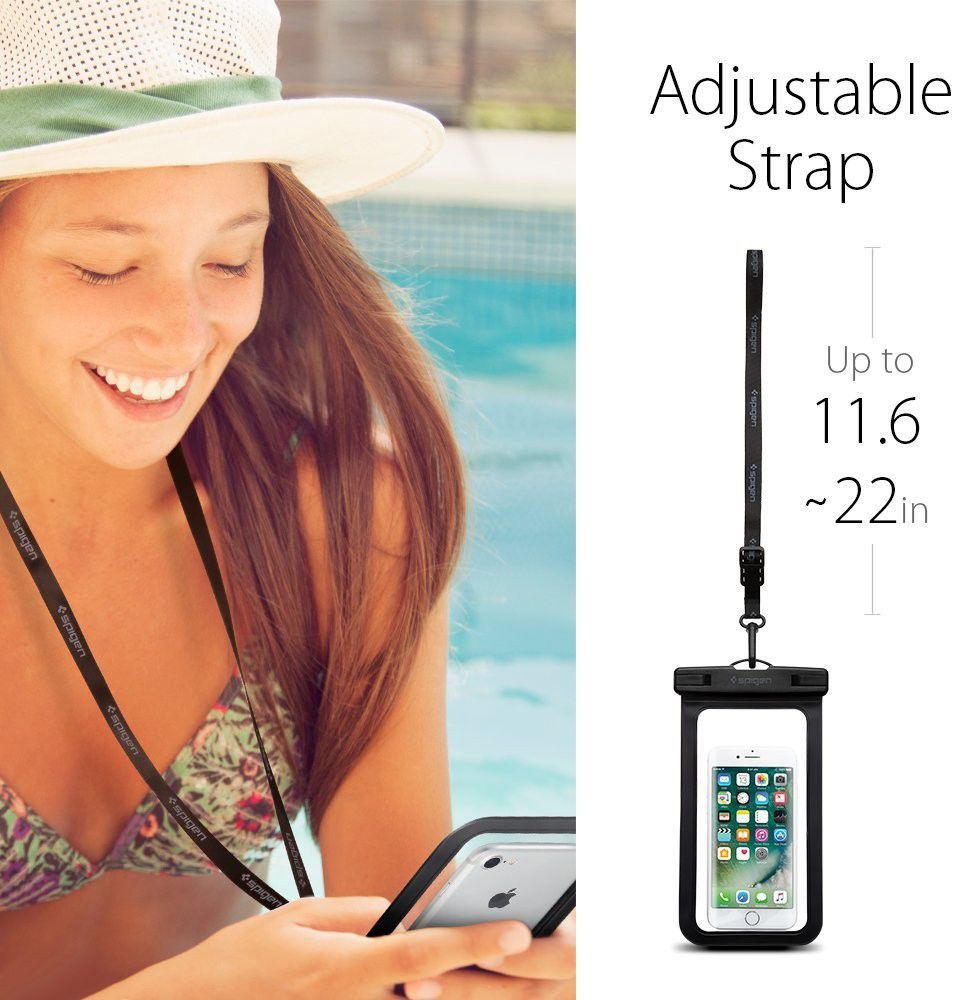 Spigen Velo Universeel Waterbestendig Hoesje Wit afbeelding 6