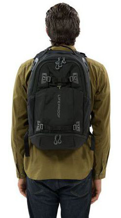 Lifeproof Squamish Luxe Backpack XL 32L Stealth Black Tas afbeelding 15