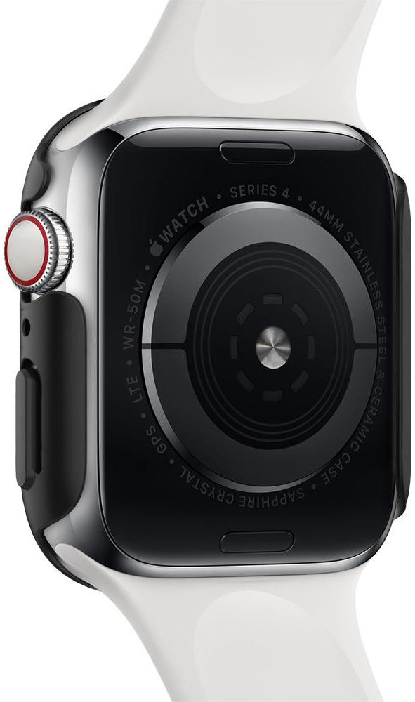 Spigen Thin Fit - Apple Watch 44MM Hoesje - Hard Plastic Bumper - Zwart afbeelding 14