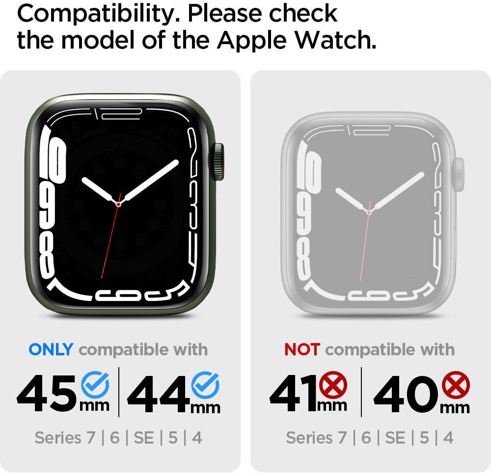 Spigen Rugged Armor Pro - Apple Watch 45MM / 44MM Hoesje en Bandje - Groen afbeelding 11