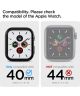 Spigen Thin Fit Apple Watch 40MM Hoesje Hard Plastic Bumper Zwart