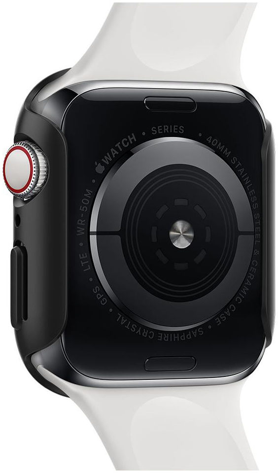 Spigen Thin Fit Apple Watch 40MM Hoesje Hard Plastic Bumper Zwart afbeelding 17
