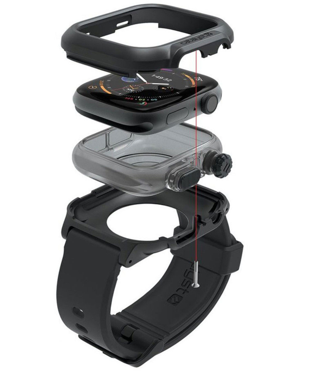 Catalyst Full Protect en Waterdicht Apple Watch 40MM Hoesje Zwart afbeelding 2