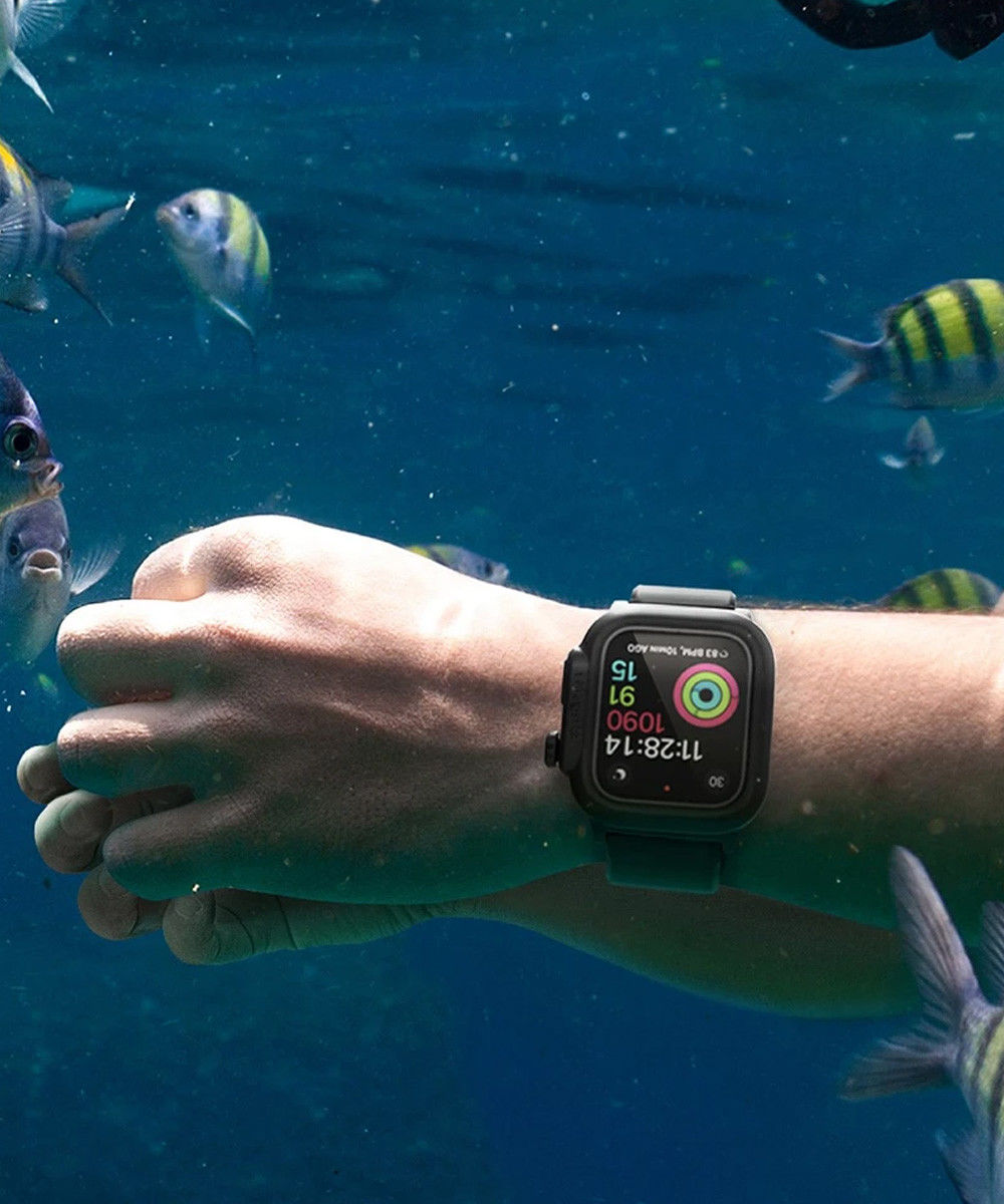 Catalyst Full Protect en Waterdicht Apple Watch 40MM Hoesje Zwart afbeelding 4