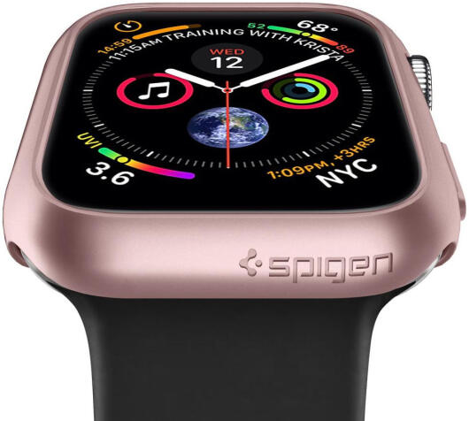Spigen Thin Fit Apple Watch 40MM Hoesje Hard Plastic Bumper Roze Goud afbeelding 14