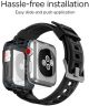 Spigen Rugged Armor Pro Apple Watch 38MM Hoesje en Bandje Zwart