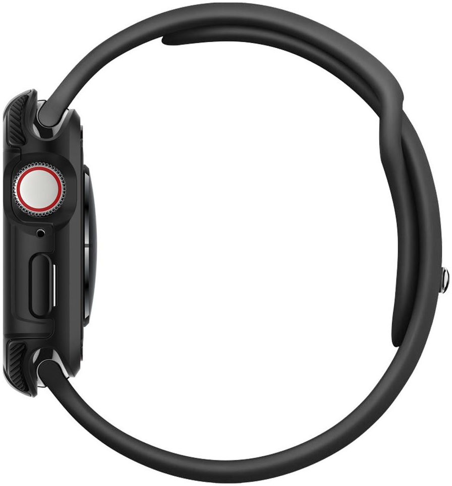 Spigen Tough Armor Apple Watch 44MM Hoesje Full Protect Zwart afbeelding 5