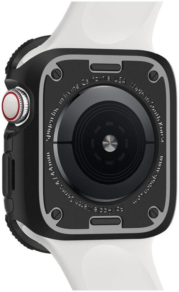 Spigen Tough Armor Apple Watch 44MM Hoesje Full Protect Zwart afbeelding 6