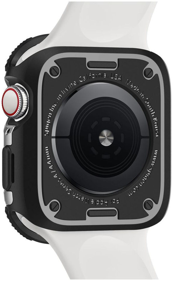 Spigen Tough Armor Apple Watch 44MM Hoesje Full Protect Zilver afbeelding 6