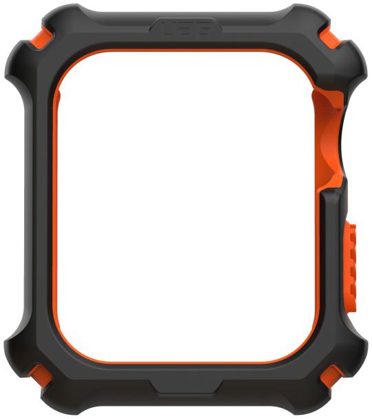 Urban Armor Gear Apple Watch 44MM Hoesje Zwart/Oranje afbeelding 6