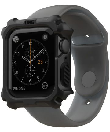 Urban Armor Gear Rugged Apple Watch 44MM Hoesje Zwart Cases