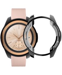 Samsung Galaxy Watch 46MM Hoesje Flexibel TPU Bumper Zwart