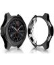 Samsung Galaxy Watch 46MM / Gear S3 Hoesje Flexibel TPU Bumper Zwart