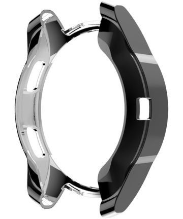 Samsung Galaxy Watch 46MM / Gear S3 Hoesje Flexibel TPU Bumper Zwart afbeelding 4