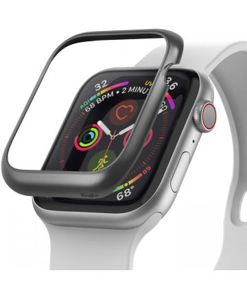 Ringke Bezel Styling Apple Watch 44MM Randbeschermer RVS Grijs Cases