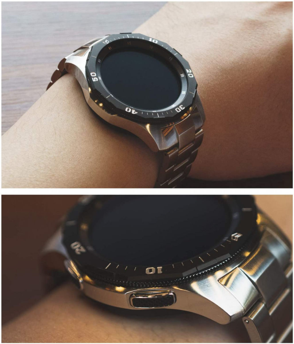 Ringke Bezel Styling Galaxy Watch 46MM Randbeschermer RVS Zwart/Grijs ...