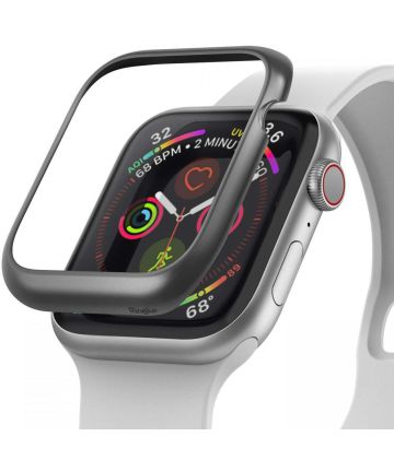 Ringke Bezel Styling Apple Watch 40MM Randbeschermer RVS Grijs Cases