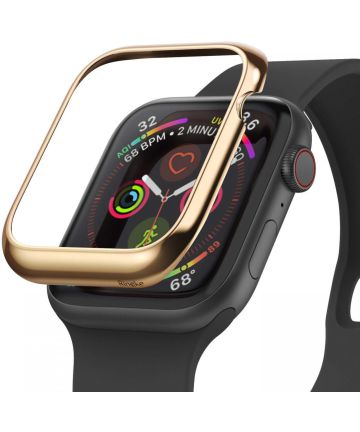Ringke Bezel Styling Apple Watch 44MM Randbeschermer RVS Goud Cases