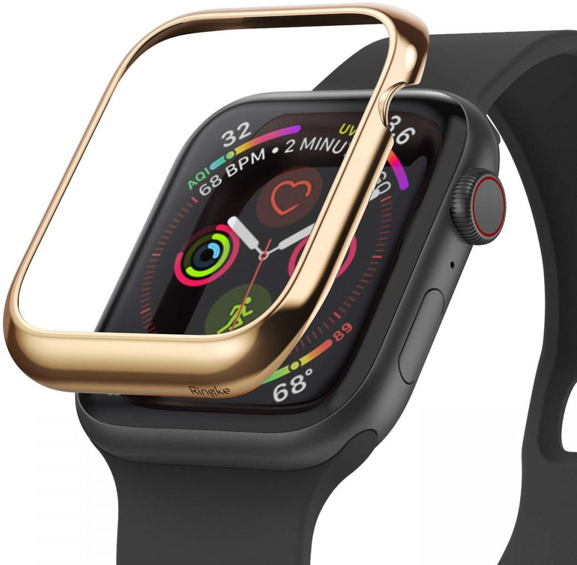 Ringke Bezel Styling Apple Watch 44MM Randbeschermer RVS Goud afbeelding 1
