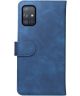 Rosso Element Samsung Galaxy A71 Hoesje Book Cover Blauw
