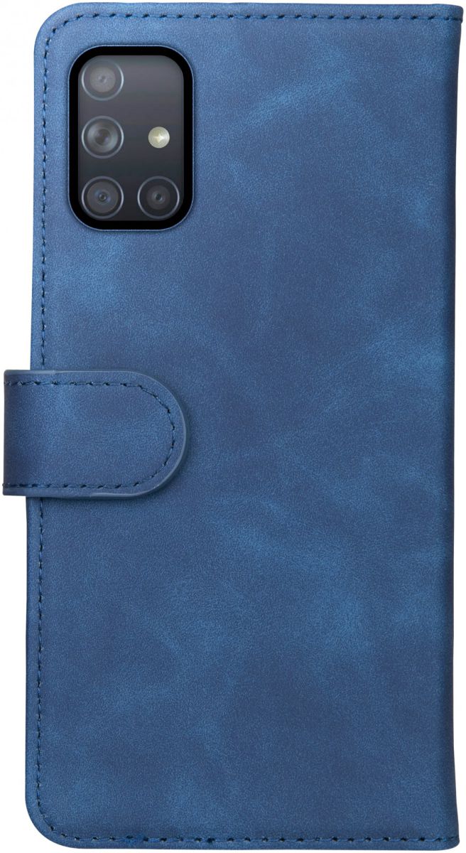 Rosso Element Samsung Galaxy A71 Hoesje Book Cover Blauw afbeelding 2