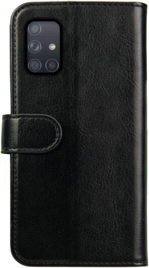 Rosso Element Samsung Galaxy A71 Hoesje Book Cover Zwart afbeelding 2