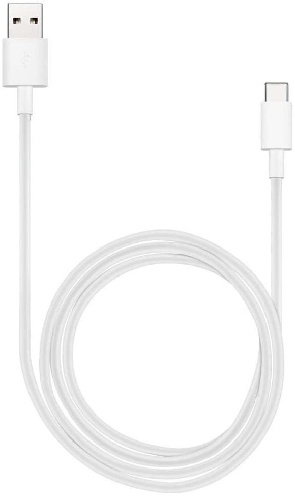 Originele Huawei USB-A naar USB-C Kabel 2A 1 Meter Wit afbeelding 1
