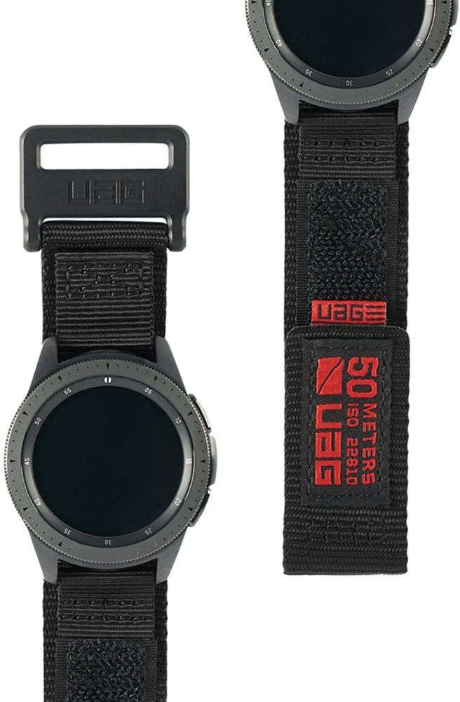 Urban Armor Gear Active Universeel Smartwatch 20MM Bandje Zwart afbeelding 2