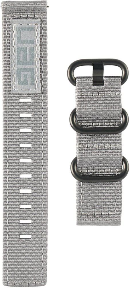 Urban Armor Gear Nato Universeel Smartwatch 20MM Bandje Grijs afbeelding 4