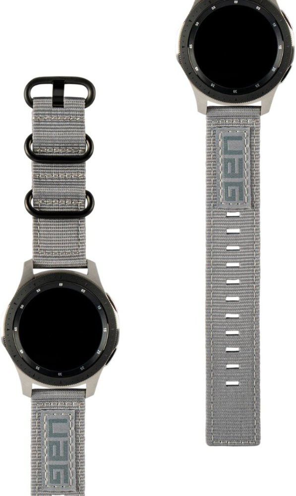 Urban Armor Gear Nato Universeel Smartwatch 20MM Bandje Grijs afbeelding 2