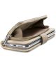Mobilize Gelly Wallet Zipper Apple iPhone XS / X Hoesje Latte
