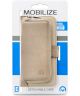 Mobilize Gelly Wallet Zipper Apple iPhone XS / X Hoesje Latte