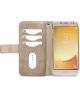 Mobilize Gelly Wallet Zipper Samsung Galaxy J5 (2017) Hoesje Latte