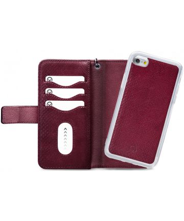 Mobilize Gelly Wallet Zipper iPhone 6(s) Hoesje Bordeaux Hoesjes