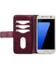 Mobilize Gelly Wallet Zipper Samsung Galaxy S7 Hoesje Bordeaux