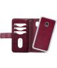 Mobilize Gelly Wallet Zipper Samsung Galaxy J3 (2017) Hoesje Bordeaux