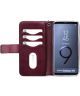 Mobilize Gelly Wallet Zipper Case Samsung Galaxy S9 Hoesje Bordeaux