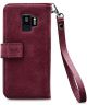 Mobilize Gelly Wallet Zipper Case Samsung Galaxy S9 Hoesje Bordeaux
