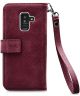 Mobilize Gelly Wallet Zipper Galaxy A6 Plus (2018) Hoesje Bordeaux
