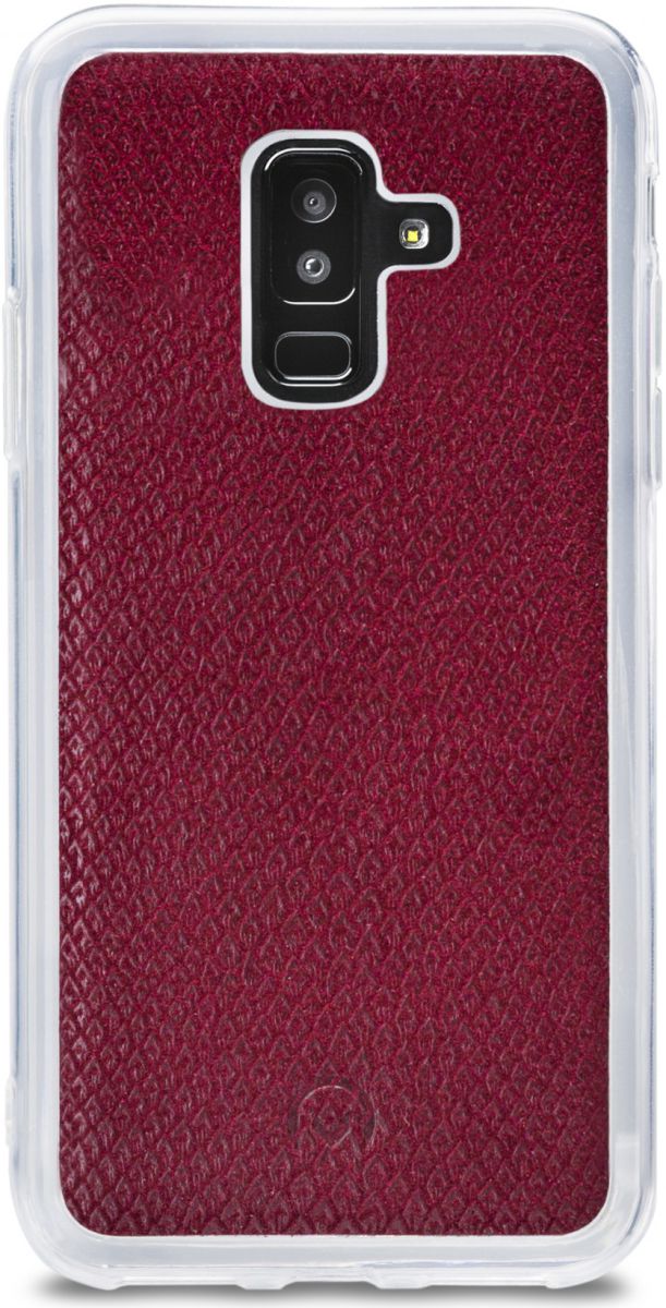 Mobilize Gelly Wallet Zipper Galaxy A6 Plus (2018) Hoesje Bordeaux afbeelding 3