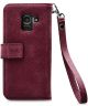 Mobilize Gelly Wallet Zipper Galaxy J6 (2018) Hoesje Bordeaux