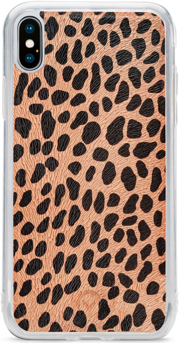Mobilize Gelly Wallet Zipper Apple iPhone XS / X Hoesje Olive Leopard afbeelding 4