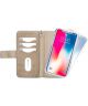 Mobilize Gelly Wallet Zipper Apple iPhone XS Max Hoesje Latte