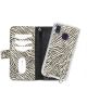 Mobilize Gelly Wallet Zipper Samsung Galaxy A40 Hoesje Black Zebra