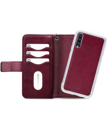 Mobilize Gelly Wallet Zipper Samsung Galaxy A70 Hoesje Bordeaux Hoesjes